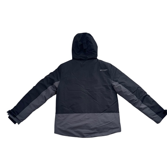 Men’s SPYDER gray, black and red City-to-Slope Ski Jacket medium - Picture 6 of 12